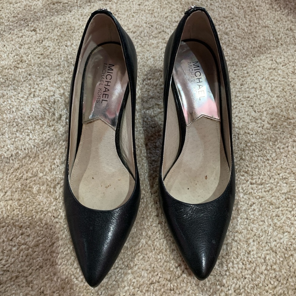 Black Michael Kors heels
